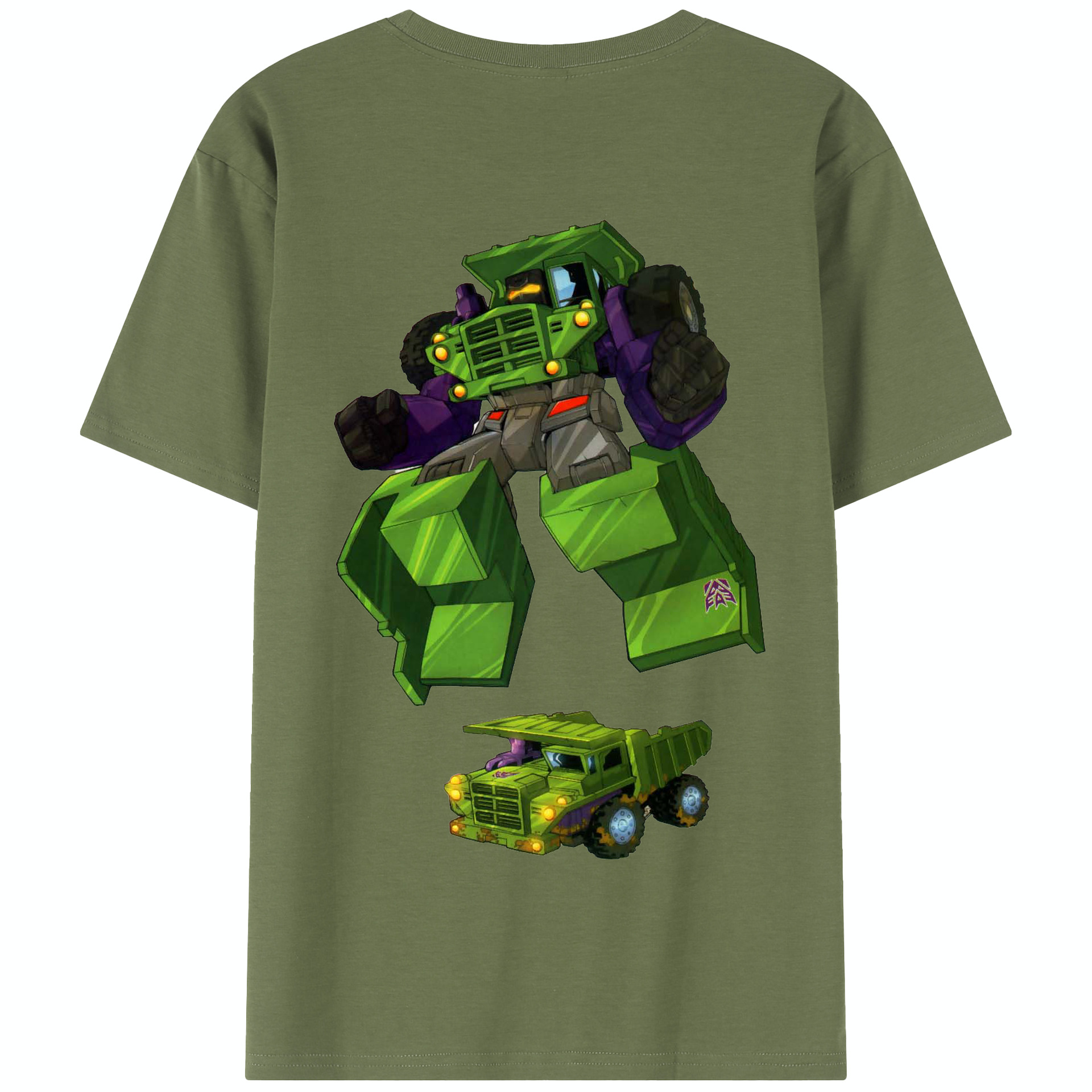（画像用）  綿100％半袖Tシャツ（背面プリント）